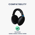 kwmobile Ear Pads for Sennheiser HD600 / HD650 / HD545 / HD580 Earpad Replacement Headphone Spare Parts Over Ear Headphones