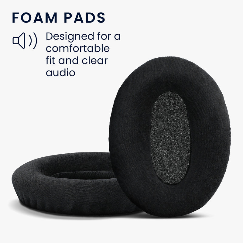 kwmobile Ear Pads for Sennheiser HD600 / HD650 / HD545 / HD580 Earpad Replacement Headphone Spare Parts Over Ear Headphones