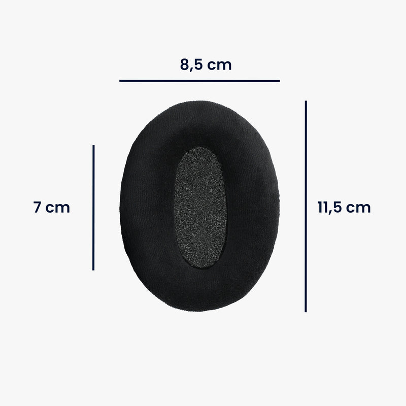 kwmobile Ear Pads for Sennheiser HD600 / HD650 / HD545 / HD580 Earpad Replacement Headphone Spare Parts Over Ear Headphones