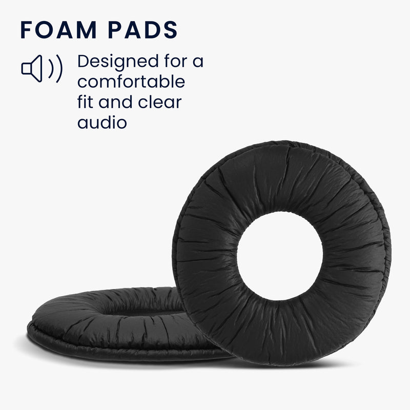 kwmobile Ear Pads for Sony MDR-ZX110 / MDR-ZX310 / MDR-ZX330 Ear Cushions Replacement Parts Headphone Replacement Pads Over Ear Headphones