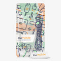 kwmobile Necklace Case compatible with Apple iPhone XR - Silicone Cover with Lanyard - Strap Phone Case