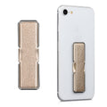 kwmobile Smartphone Finger Holder with Stand - Self-Adhesive Phone Finger Grip compatible with iPhone Samsung Sony Mobile Phones