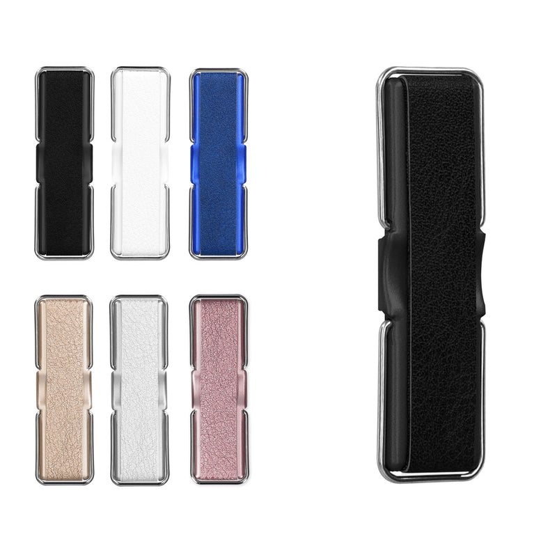 kwmobile Smartphone Finger Holder with Stand - Self-Adhesive Phone Finger Grip compatible with iPhone Samsung Sony Mobile Phones