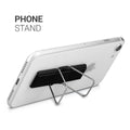 kwmobile Smartphone Finger Holder with Stand - Self-Adhesive Phone Finger Grip compatible with iPhone Samsung Sony Mobile Phones