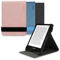 kwmobile Schutzhülle kompatibel mit Pocketbook Touch Lux 4/5/Touch HD 3/Color (2020)/ Vivlio Lux 5 - Hülle e-Reader mit Schlaufe Ständer - - Rosegold Rosegold  