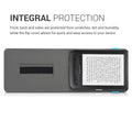 kwmobile Case Compatible with Pocketbook Touch Lux 4/5/Touch HD 3/Color (2020)/ Vivlio Lux 5 - e-Reader Cover with Hand Strap Stand