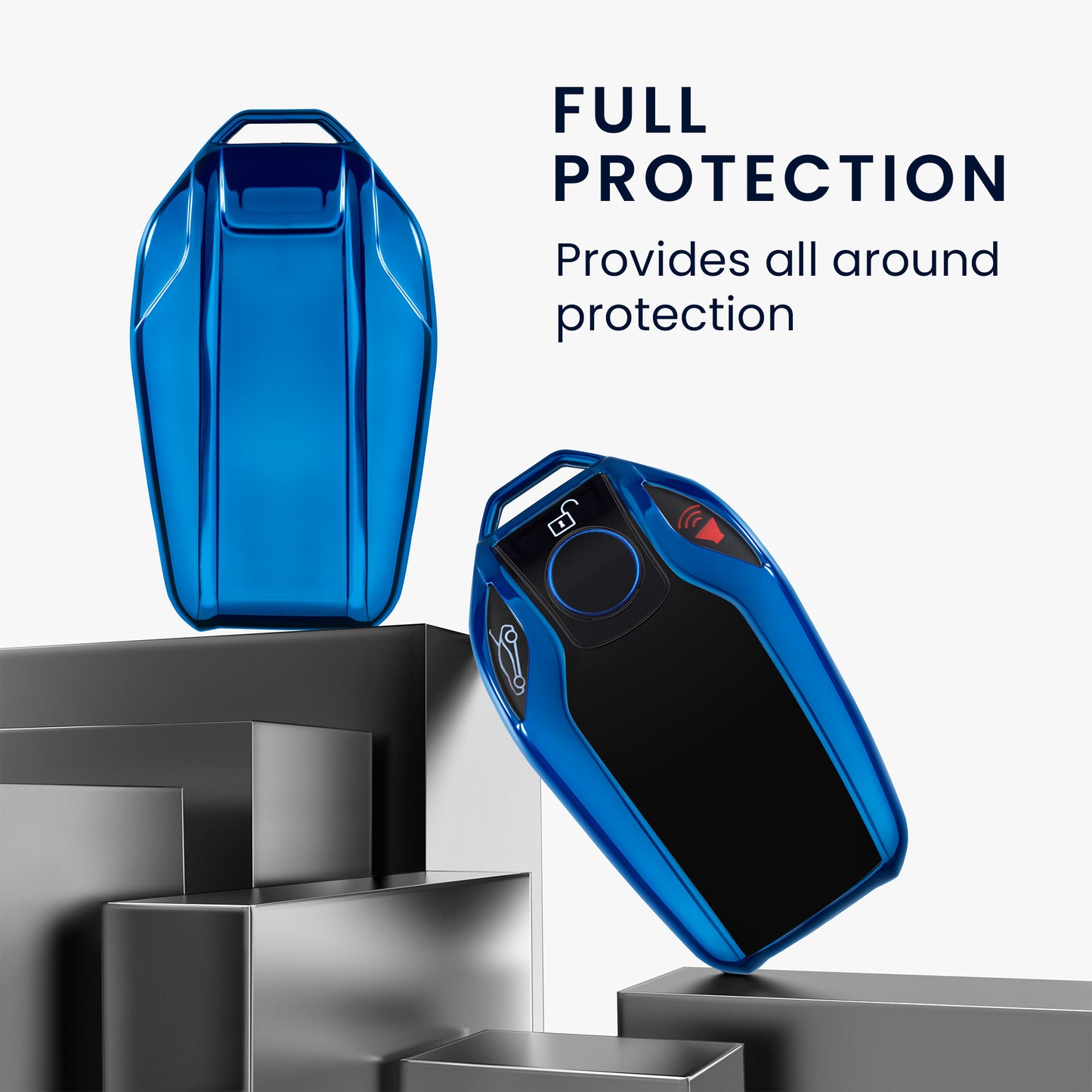 kwmobile Car Key Cover compatible with BMW Display Key Car Key