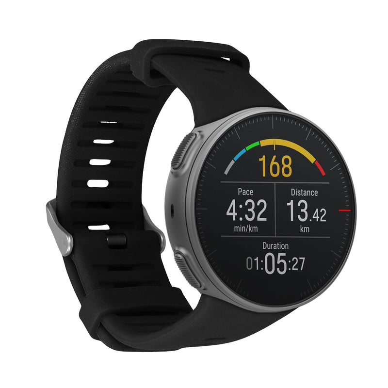 kwmobile Silicone Watch Strap for Polar Vantage V Band - Replacement Strap for Fitness Tracker - Smartwatch Replacement Band