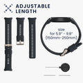 kwmobile Silicone Watch Strap for Polar Vantage V Band - Replacement Strap for Fitness Tracker - Smartwatch Replacement Band