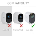 kwmobile Case Compatible with Arlo Ultra / Arlo Pro 3 / Pro 4 Security Camera Cover Protective Case Camera