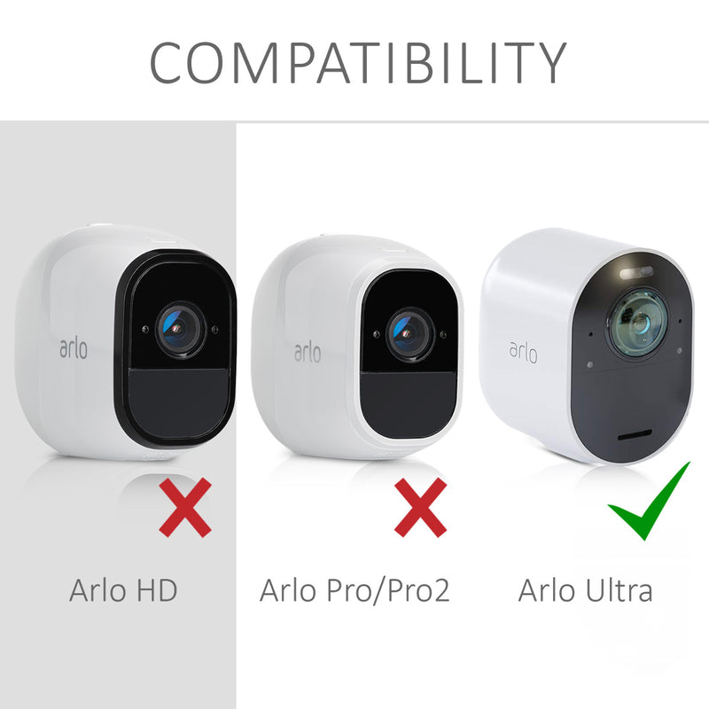 kwmobile Case Compatible with Arlo Ultra / Arlo Pro 3 / Pro 4 Security Camera Cover Protective Case Camera