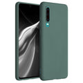 kwmobile Hülle kompatibel mit Huawei P30 Hülle - weiches TPU Silikon Case - Cover geeignet für kabelloses Laden - Blaugrün Blaugrün  