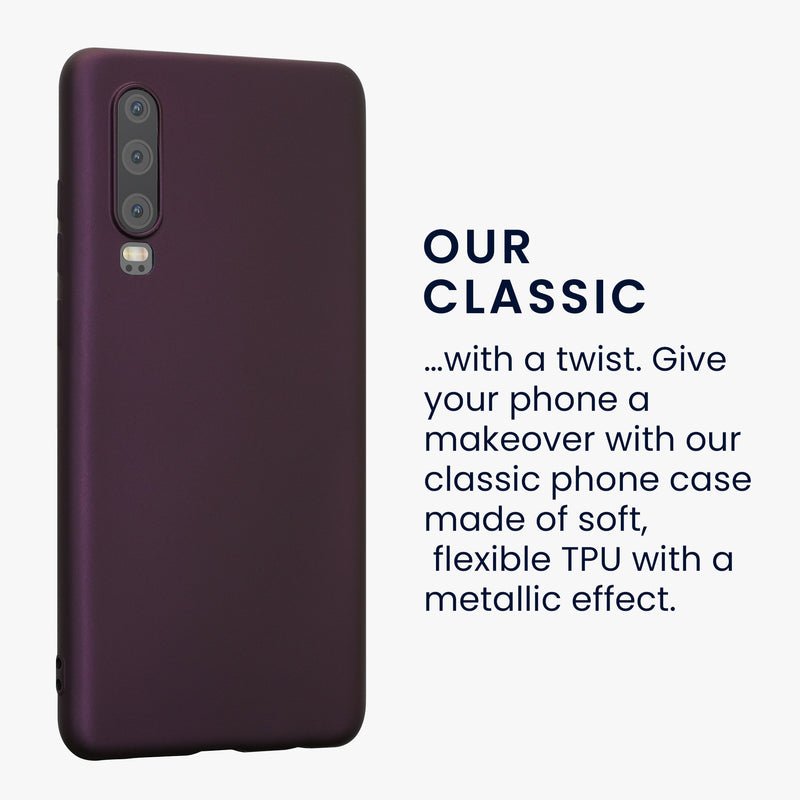 kwmobile Huawei P30 Case - Silicone Cover - Protective Case