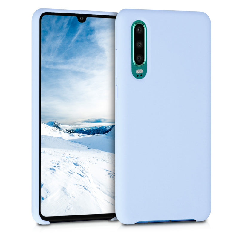 kwmobile Phone Case for Huawei P30 - Silicone Case - Wireless Charging - Protective Cover