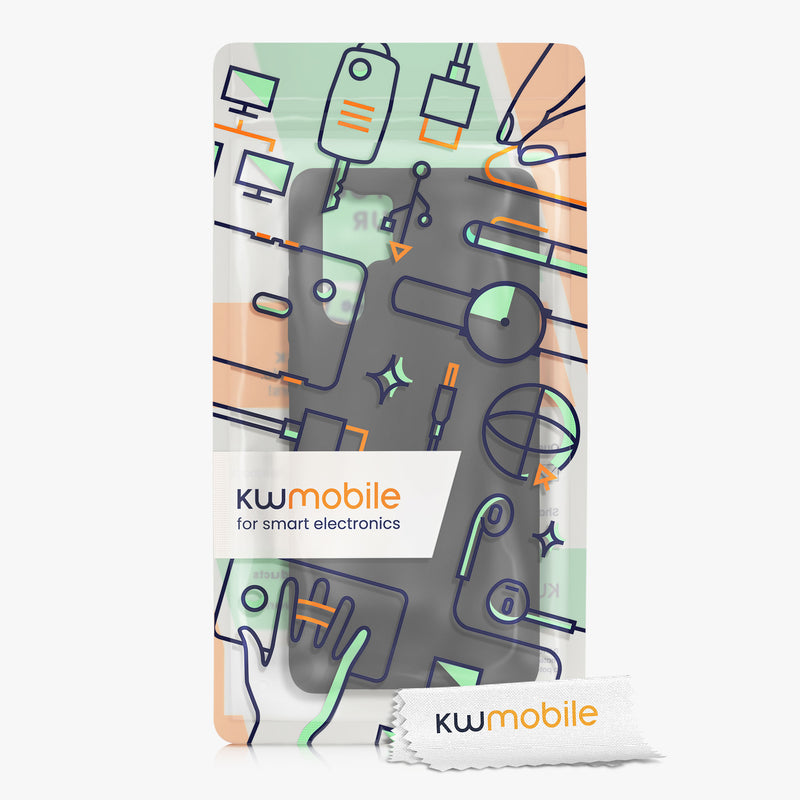 kwmobile Phone Case for Huawei P30 Pro - Silicone Case - Wireless Charging - Protective Cover