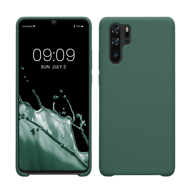 kwmobile Phone Case for Huawei P30 Pro - Silicone Case - Wireless Charging - Protective Cover