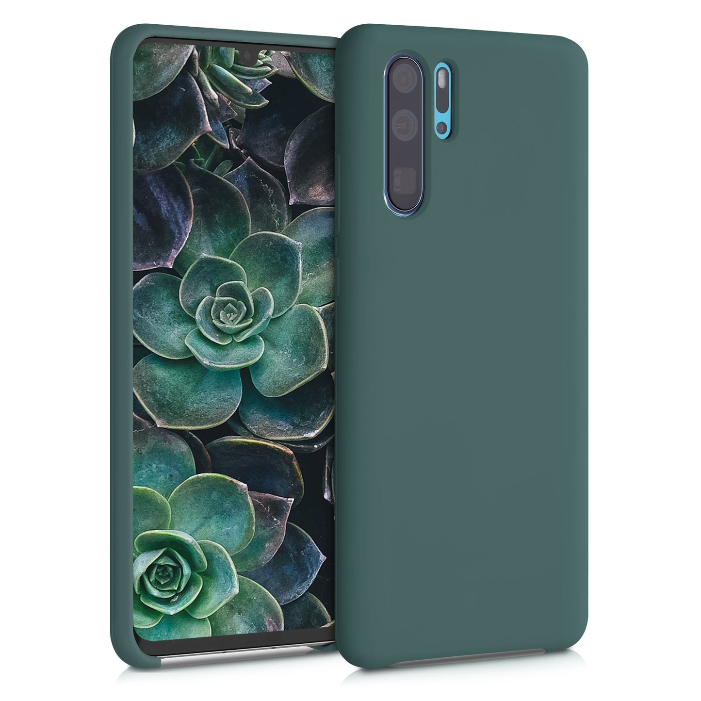 kwmobile Phone Case for Huawei P30 Pro - Silicone Case - Wireless Charging - Protective Cover