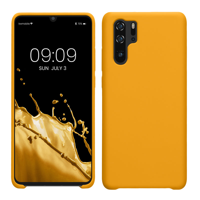 kwmobile Phone Case for Huawei P30 Pro - Silicone Case - Wireless Charging - Protective Cover