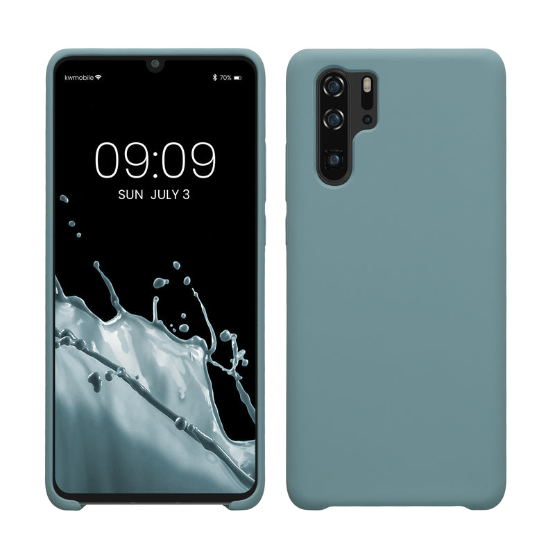 kwmobile Phone Case for Huawei P30 Pro - Silicone Case - Wireless Charging - Protective Cover