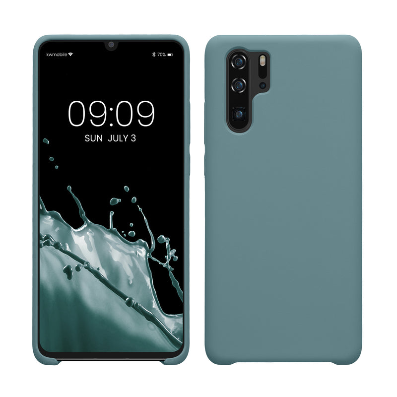 kwmobile Phone Case for Huawei P30 Pro - Silicone Case - Wireless Charging - Protective Cover