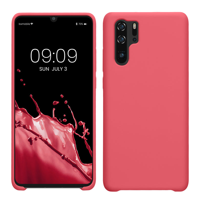 kwmobile Phone Case for Huawei P30 Pro - Silicone Case - Wireless Charging - Protective Cover