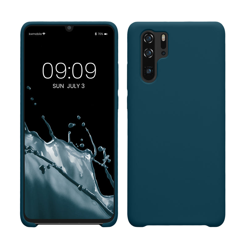 kwmobile Phone Case for Huawei P30 Pro - Silicone Case - Wireless Charging - Protective Cover
