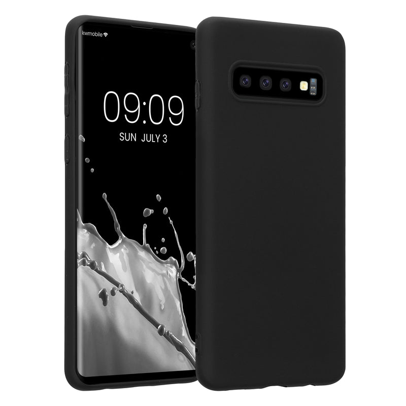 kwmobile Phone Case for Samsung Galaxy S10 Case - Wireless Charging - Protective Cover
