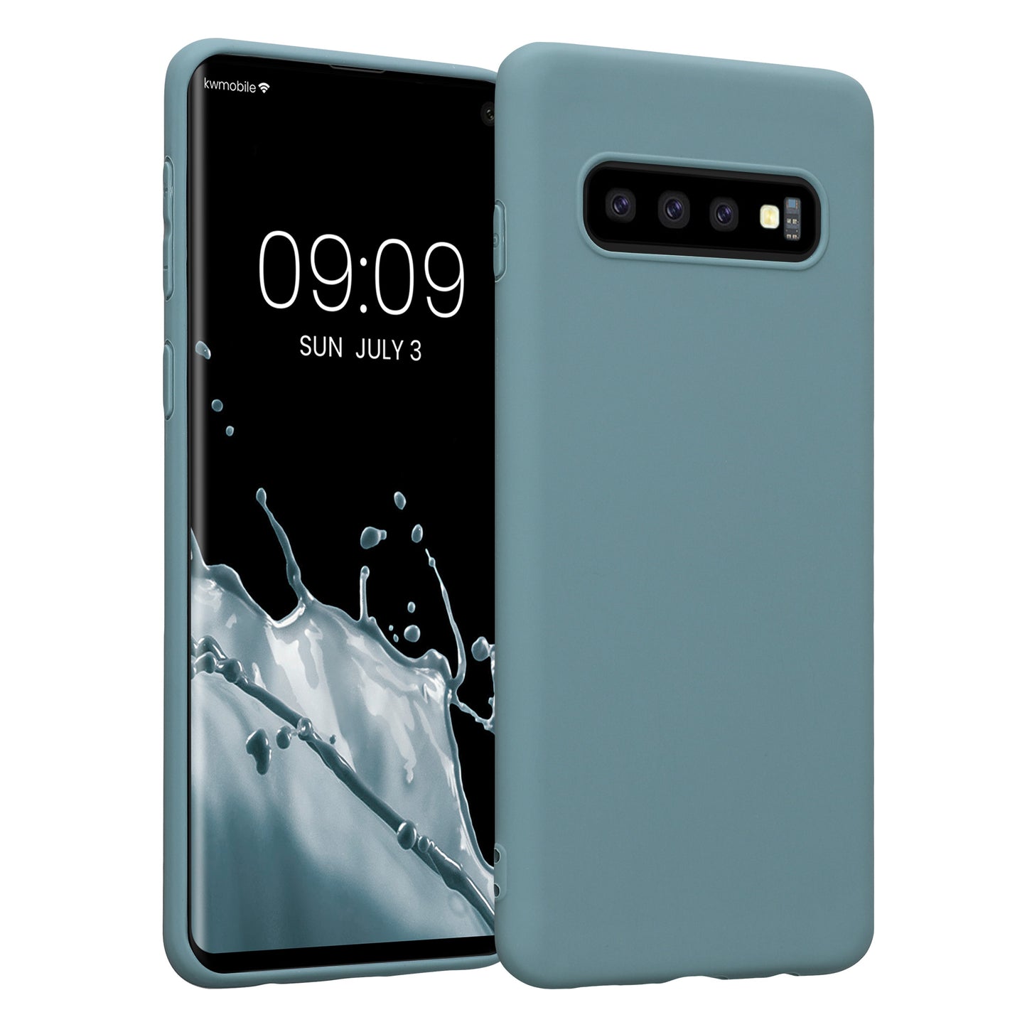 kwmobile Phone Case for Samsung Galaxy S10 Case - Wireless Charging - Protective Cover