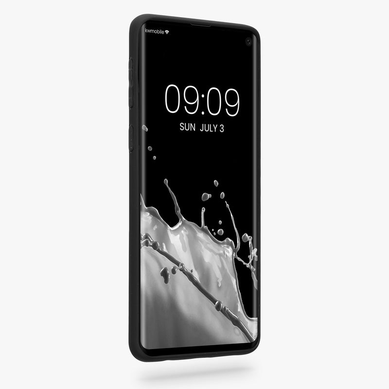 kwmobile Phone Case for Samsung Galaxy S10 Case - Wireless Charging - Protective Cover