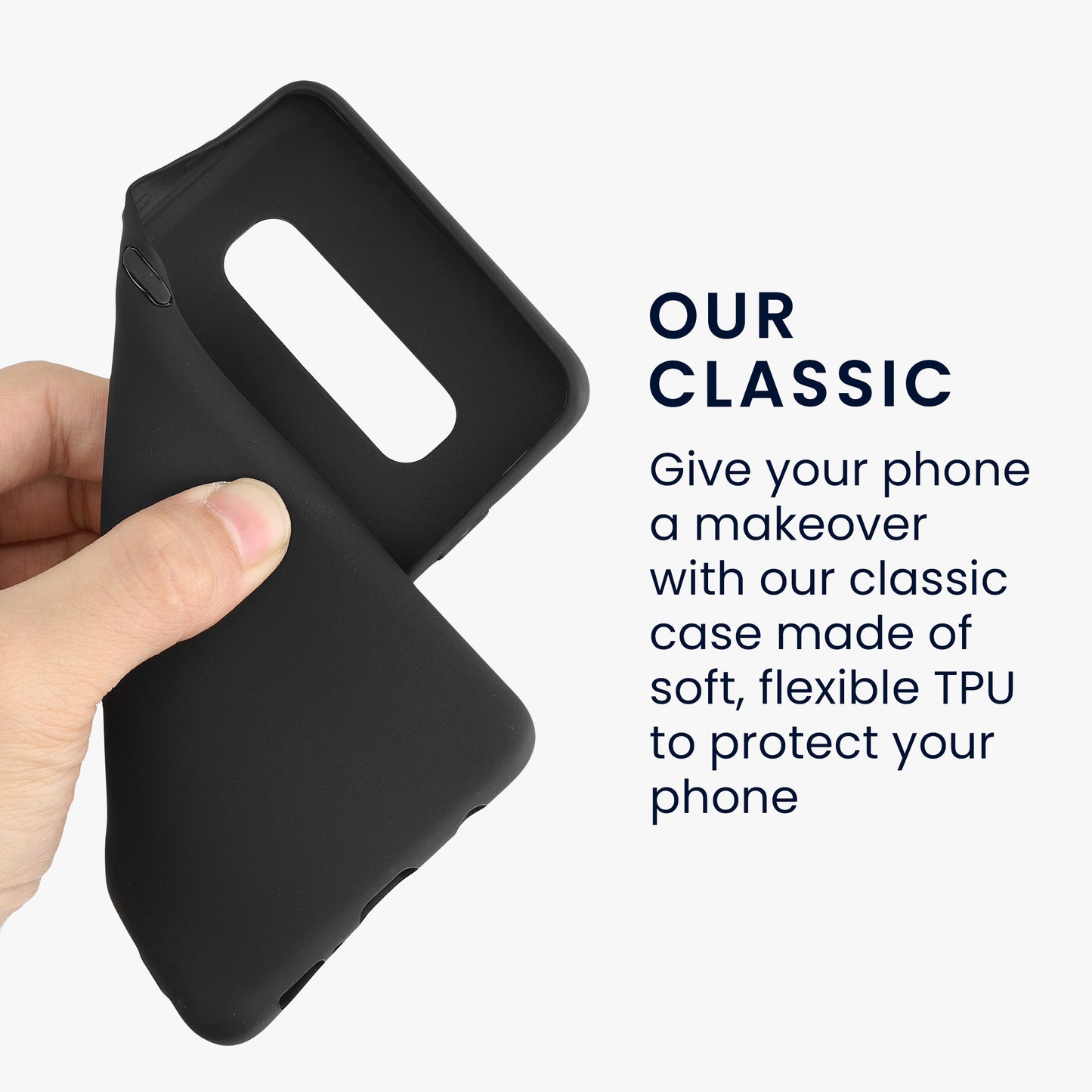 kwmobile Phone Case for Samsung Galaxy S10 Case - Wireless Charging - Protective Cover