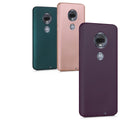 kwmobile Case kompatibel mit Motorola Moto G7 / Moto G7 Plus Hülle - Schutzhülle aus Silikon metallisch schimmernd - Handyhülle Metallic Petrol Metallic Petrol  