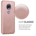 kwmobile Phone Case for Motorola Moto G7 / Moto G7 Plus - Silicone Case metallic shimmering - Protective Cover
