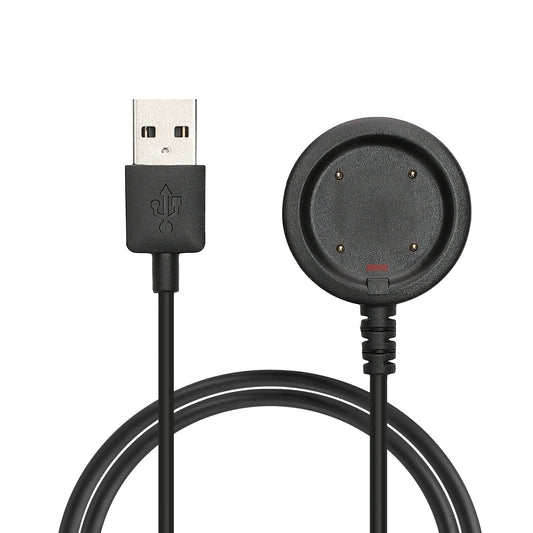 kwmobile USB Kabel Charger kompatibel mit Polar Vantage V / V2 / Vantage M / Ignite / Ignite 2 / Grit X Pro / Grit X Ladekabel - Smart Watch Ersatzkabel - Fitnesstracker Aufladekabel in Schwarz Schwarz  