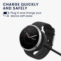 kwmobile USB Cable Charger compatible with Polar Vantage V / V2 / Vantage M / Ignite / Ignite 2 / Grit X Pro / Grit X Charging Cable Smartwatch Replacement Cable Fitness Tracker Charging Cable