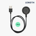 kwmobile USB Cable Charger compatible with Polar Vantage V / V2 / Vantage M / Ignite / Ignite 2 / Grit X Pro / Grit X Charging Cable Smartwatch Replacement Cable Fitness Tracker Charging Cable
