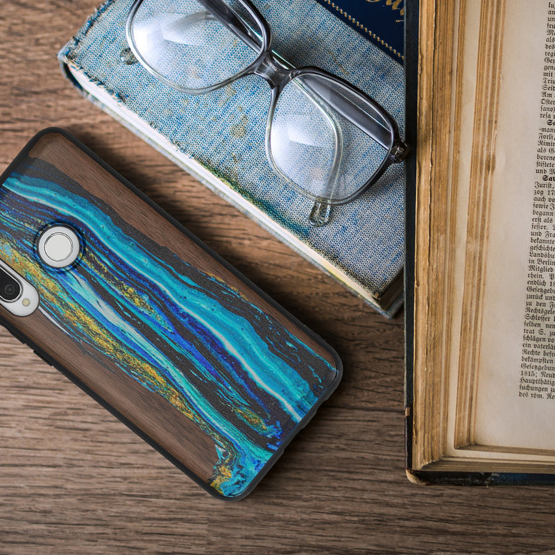 kwmobile Case Compatible with Huawei P30 Lite Phone Cover TPU Phone Case Indian Sun