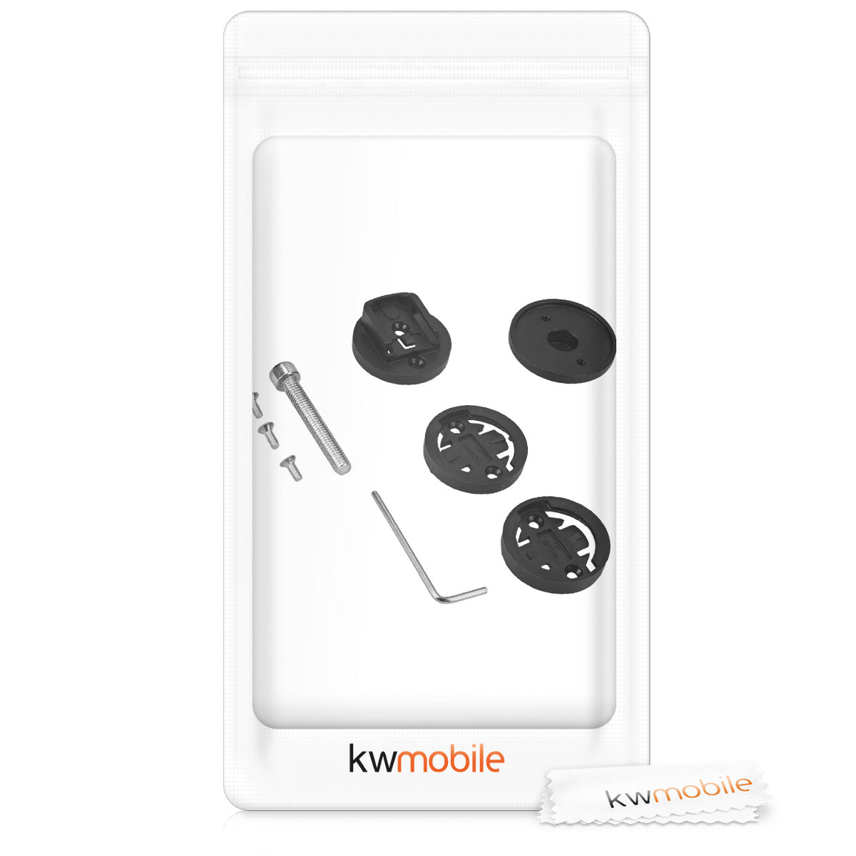 kwmobile Mount compatible with Garmin Edge / Bryton Rider / CatEye - Bike Computer Mount - Stem Mount Top Cap