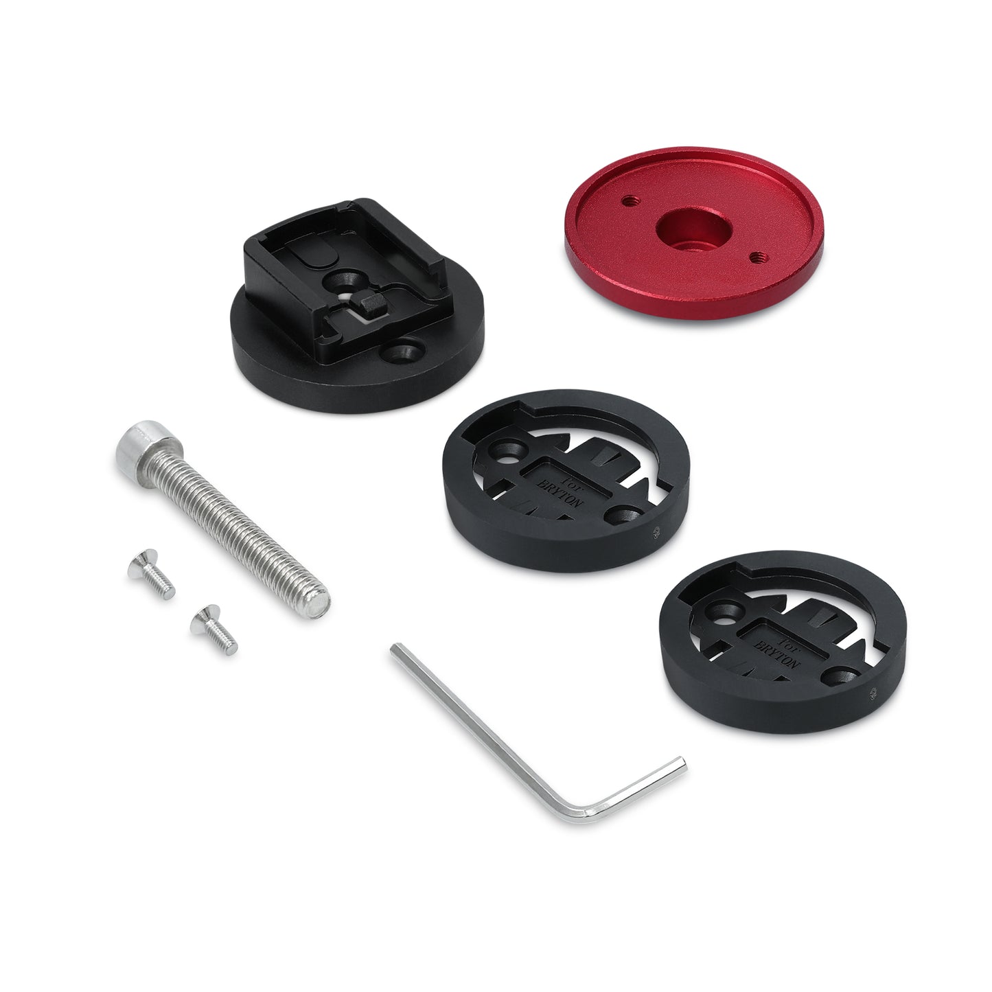 kwmobile Mount compatible with Garmin Edge / Bryton Rider / CatEye - Bike Computer Mount - Stem Mount Top Cap