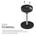 kwmobile Mount compatible with Garmin Edge / Bryton Rider / CatEye - Bike Computer Mount - Stem Mount Top Cap