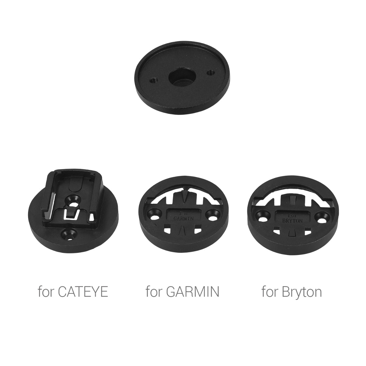 kwmobile Mount compatible with Garmin Edge / Bryton Rider / CatEye - Bike Computer Mount - Stem Mount Top Cap