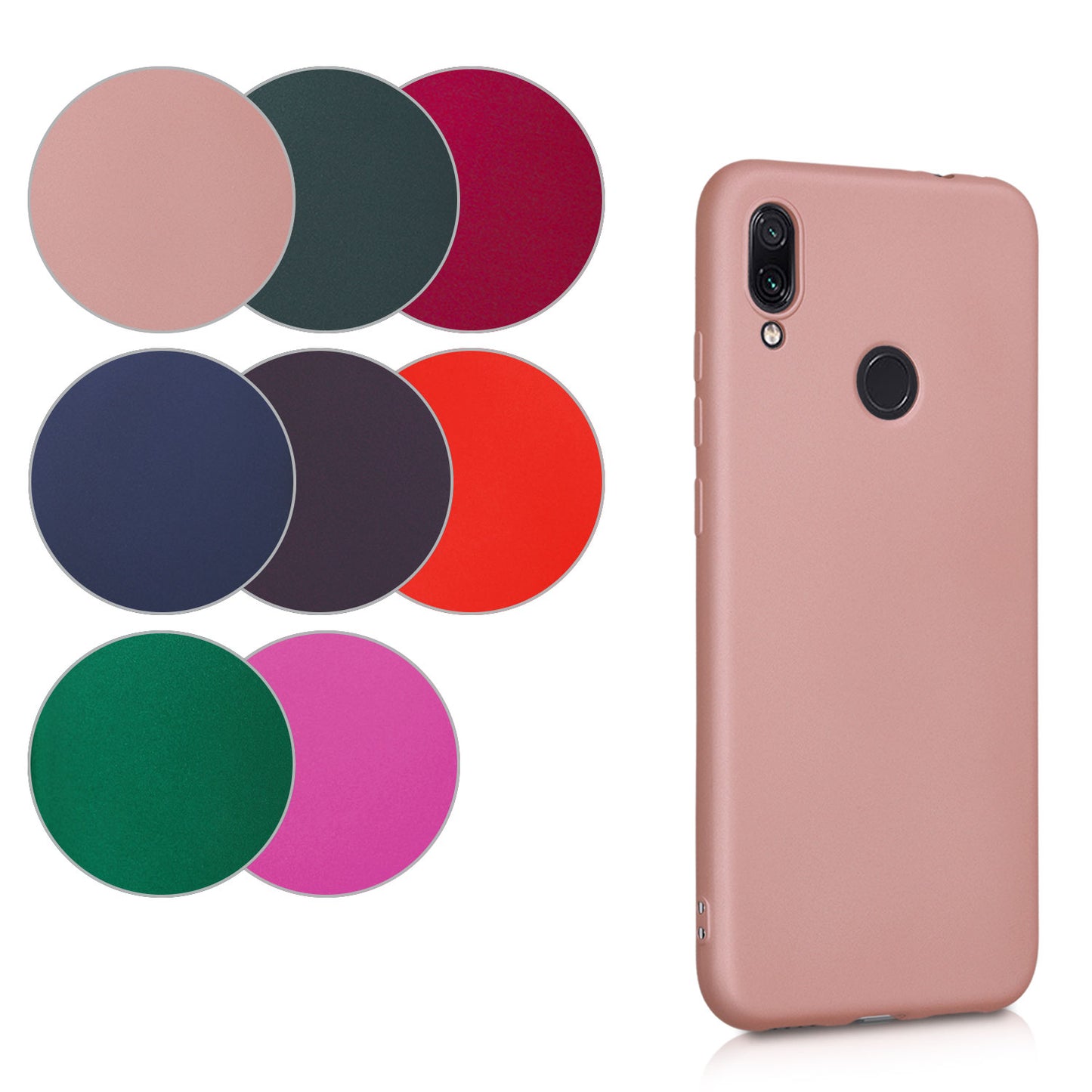 TPU Case for Xiaomi Redmi Note 7 / Note 7 Pro in Metallic Dark Green