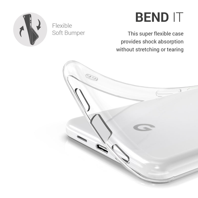 kwmobile Case Compatible with Google Pixel 3a Phone Cover
