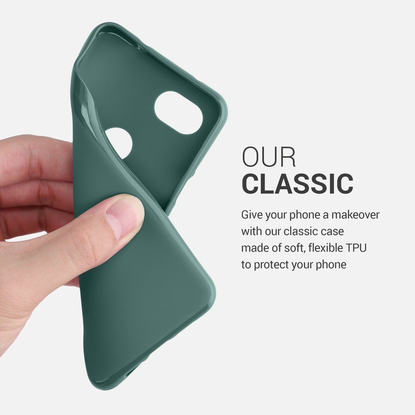 kwmobile Phone Case for Google Pixel 3a Protective Cover