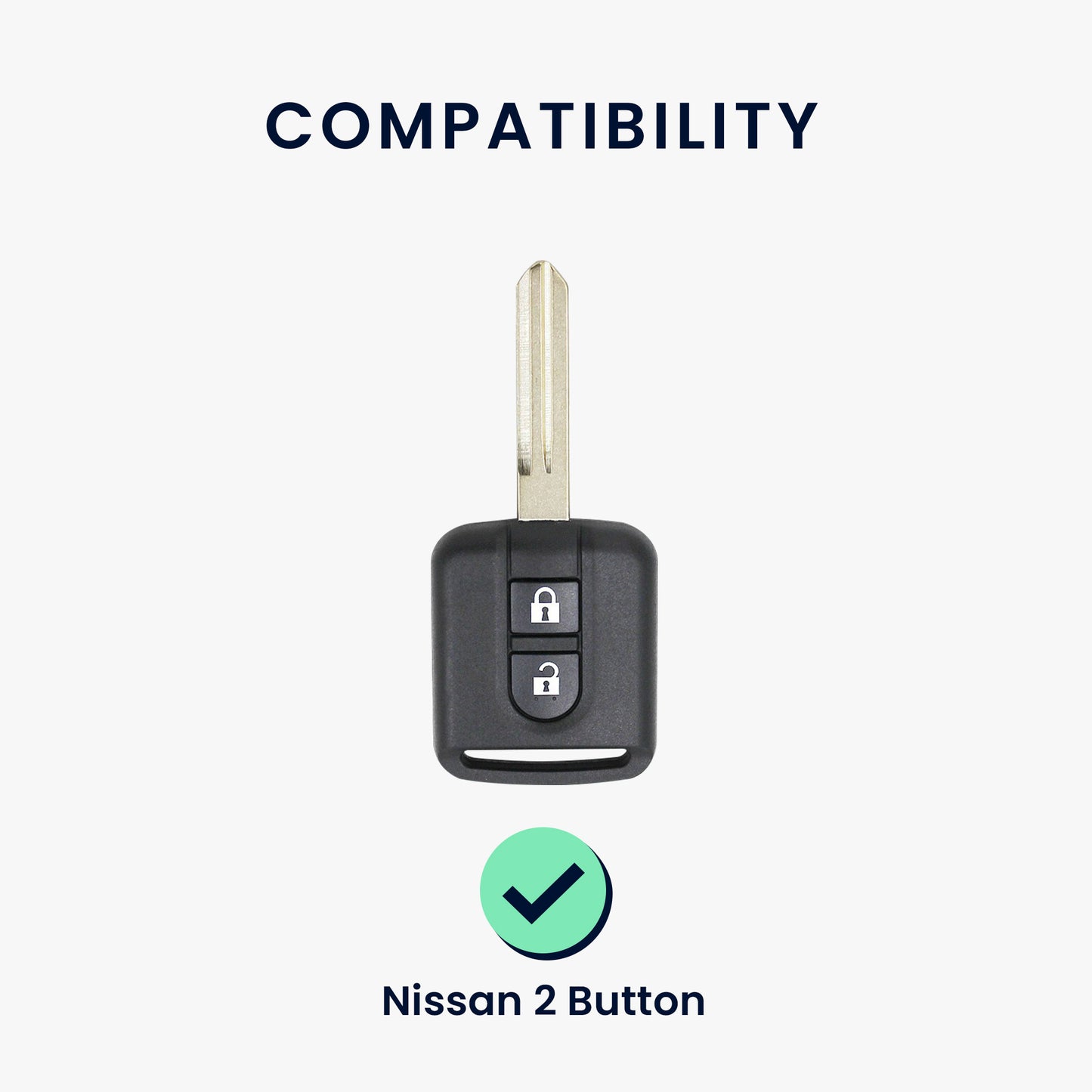 Silicone cover compatible with Nissan car key