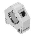 Keystone Module + DIN Rail Adapter Set