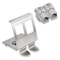 Keystone Module + DIN Rail Adapter Set