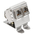 Keystone Module + DIN Rail Adapter Set