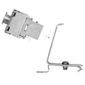 Keystone Module + DIN Rail Adapter Set