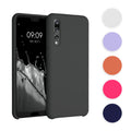 kwmobile Hülle kompatibel mit Huawei P20 Pro Hülle - Silikon Handy Case - Handyhülle weiche Oberfläche - kabelloses Laden - Mintgrün Mintgrün  