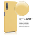 kwmobile Phone Case for Samsung Galaxy A7 (2018) - Silicone Case - Wireless Charging - Protective Cover